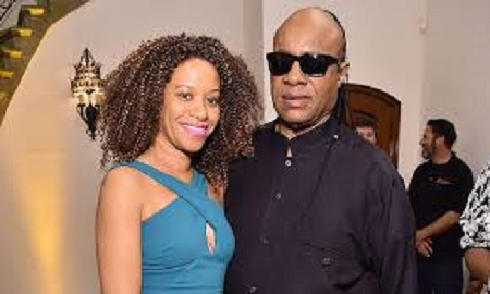 Tomeeka Robyn Bracy and her husband Stevie Wonder